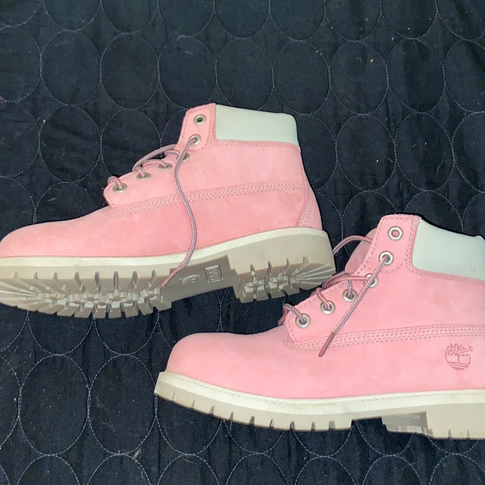 pink timberlands